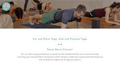 Desktop Screenshot of lexingtonpoweryoga.com